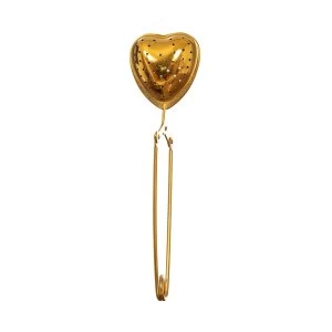 Sass & Belle Brass Heart Tea Infuser