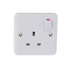 Schneider Lisse 13a 1 Gang Single-pole Switched Socket - GGBL3010