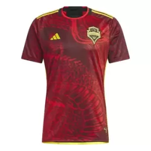 adidas Seattle Away Shirt 2023 Adults - Red