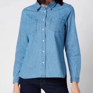 Barbour Womens Tynemouth Shirt - Authentic Wash - UK 14