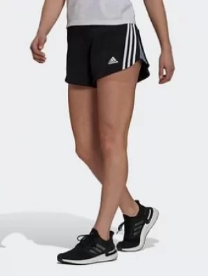 adidas Sportswear Colorblock Shorts, Black, Size 2XL, Women