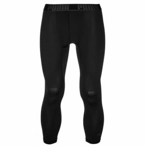 Puma Three Quarter Tights Mens - Black