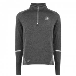 Karrimor X Lite Running Top Mens - Dark Grey Marl