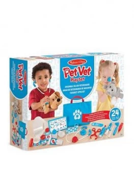 Melissa & Doug Examine & Treat Pet Vet Play Set