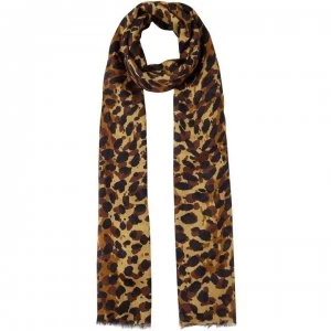 Biba Rudy leopard scarf - Natural