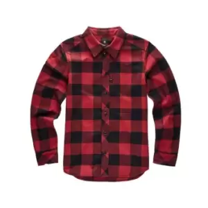 G Star Checked Shirt - Orange