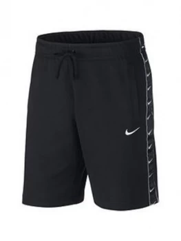 Nike Sportswear Swoosh Fleece Shorts - Black