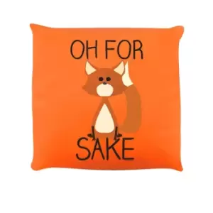 Grindstore Oh For Fox Sake Cushion (One Size) (Orange)