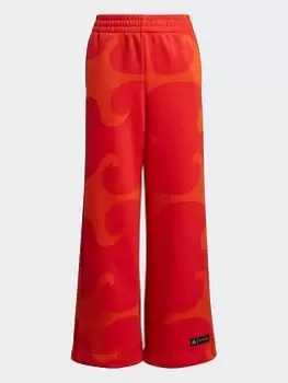 Boys, adidas Marimekko Joggers, Orange, Size 7-8 Years