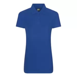 PRO RTX Womens/Ladies Pro Piqu Polo Shirt (L) (Royal)