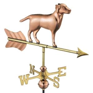 Espira Labrador Cottage Copper Weathervane