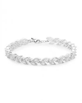 Jon Richard Silver Navette Bracelet