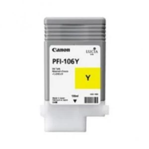 Canon PFI106 Yellow Ink Cartridge