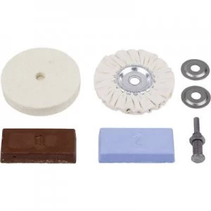 Wolfcraft 2178000 Hobby polishing set