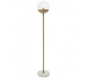 Revive Metal Floor Lamp Silver