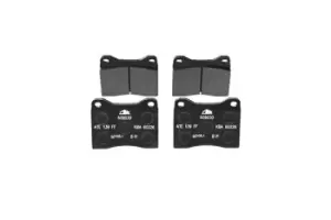 ATE Brake pad set BMW 13.0460-9030.2 34111103207,34111103321,34111103726 34111103744,34111111649,34111117979,34111159257