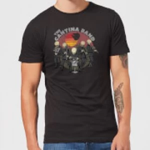 Star Wars Cantina Band Mens T-Shirt - Black - S