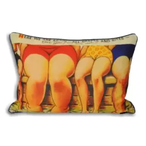 Bamforth Shapes and Sizes Printed Cushion