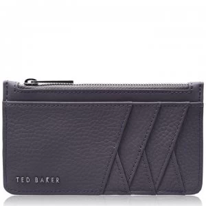 Ted Baker Allexaa Bow Leather Card Holder - dk-grey