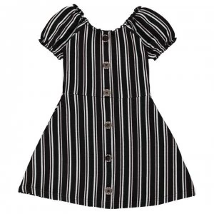 Firetrap Rib Dress Infant Girls - Black Stripe