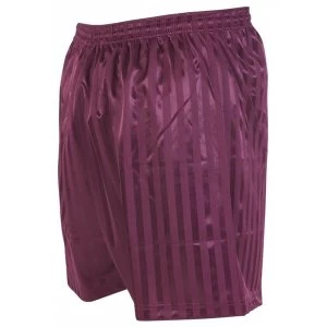 Precision Striped Continental Football Shorts 38-40" Maroon