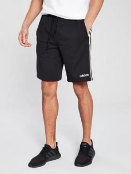 Adidas 3S Core Shorts - Black, Size L, Men