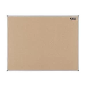 Quartet 1800x1200mm Aluminium Trim Cork Board 1904065