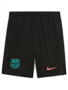 Nike Youth Barcelona 20/21 Third Shorts - Black, Green, Size XL (14-15 Years)