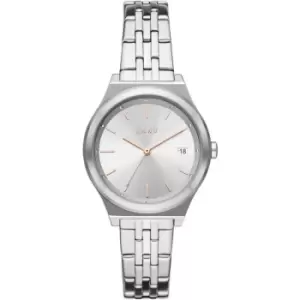 Ladies DKNY Silver Parsons Watch