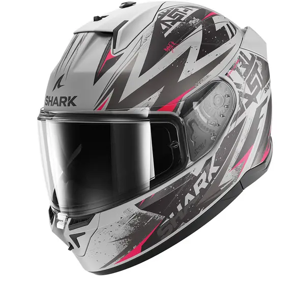 Shark D-Skwal 3 Blast-R Mat Silver Violet Black SVK Full Face Helmet M