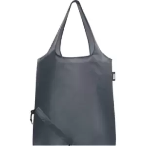 Bullet Sabia Recycled Packaway Tote Bag (One Size) (Charcoal)