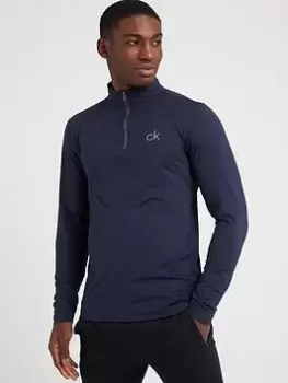 Calvin Klein Golf Newport Half Zip, Navy Size M Men