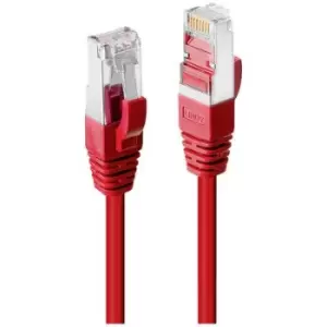 LINDY 45621 RJ45 Network cable, patch cable 0.50 m Red