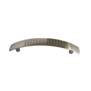 BQ Satin Nickel Curved Interior Door Pull Cabinet Handle