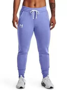 Under Armour Rival Fleece Joggers - Blue Size M, Women