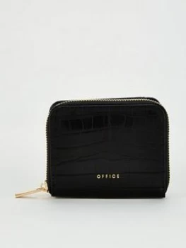 OFFICE Penny Purse - Black Croc, Women