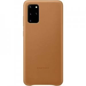 Samsung Leather Cover Cover Samsung Galaxy S20 Brown