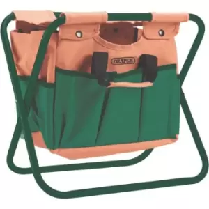 Draper 2 in 1 Foldable Seat and Tool Bag