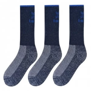 Karrimor Midweight Boot Sock 3 Pack Mens - Navy