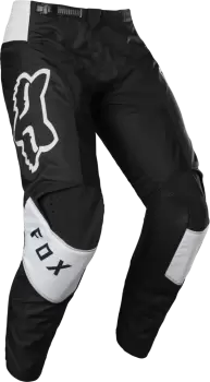 FOX 180 Lux Motocross Pants, black-white, Size 38, black-white, Size 38