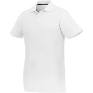 Elevate Mens Helios Short Sleeve Polo Shirt (XS) (White)