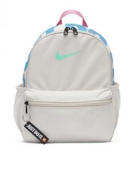 Nike Brasilia Just Do It Backpack - White