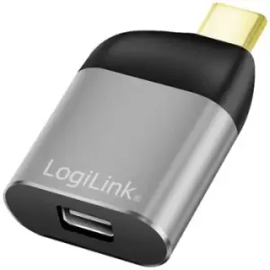 LogiLink USB 3.2 2nd Gen (USB 3.1 2nd Gen) Adapter [1x USB 3.2 2nd Gen connector C (USB 3.1) - 1x Mini DisplayPort socket] CUA0205