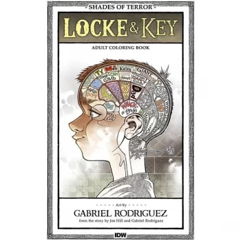 Locke & Key Shades of Terror Coloring Book