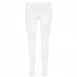 TRUE RELIGION Runaway Mid Rise Leggings - White 1700