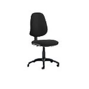 Task Operator Chair Eclipse III Lever Black Fabric Without Arms