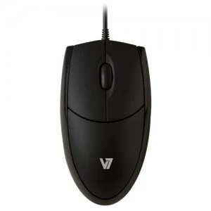 V7 Optical LED USB Mouse - black