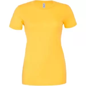 Bella Ladies/Womens The Favourite Tee Short Sleeve T-Shirt (XL) (Yellow)