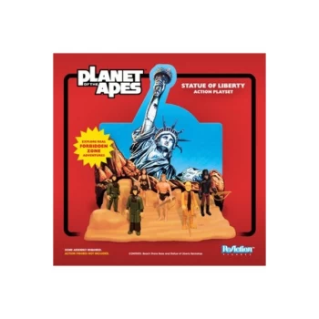 Statue of Liberty Planet of the Apes ReAction Playset