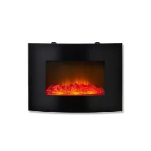 Warmlite 22" Curved Glass Fireplace